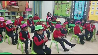 Teaching Chair dance to Pre-school 💃