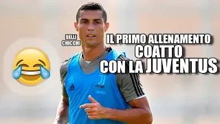 IL primo ALLENAMENTO COATTO di RONALDO