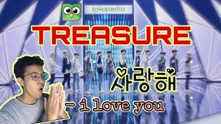 #TokopediaWIB Pamer abs? || Tokopedia x TREASURE "I Love You (사랑해)" PERFORM REACTION • Indonesia
