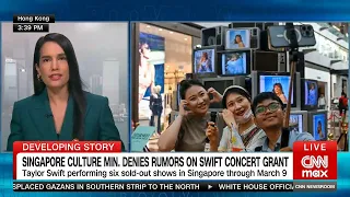 Asian neighbors see red over Taylor Swift Singapore tour grant