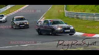 BMW E36 M3 S54 vs. fast E36 328i | TEAM KREISKLASSE | Nürburgring Nordschleife | Touristenfahrten