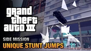 GTA 3 - Unique Stunt Jumps [Wheels Up Trophy / Achievement]