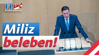 Volker Reifenberger (FPÖ): Die Miliz beleben!