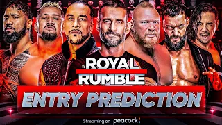 WWE Royal Rumble 2024 Mens Entry Predictions | Wrestle Freakin