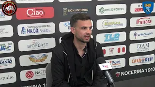 CONFERENZA STAMPA: Nocerina - Ischia 1-0 | Mario Lubrano Lavadera