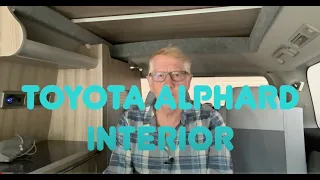 Toyota Alphard Camper Van - interior walk through