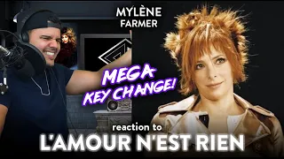 Mylène Farmer Reaction L'amour n'est rien (SEXY FEEL GOOD!) | Dereck Reacts