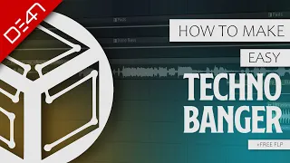 How To Make An Easy Techno Banger - FL Studio Tutorial (+FREE FLP)