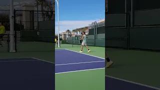 Thanasi Kokkinakis practice Indian Wells 2023