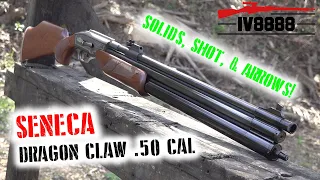 Seneca Dragon Claw .50 Caliber PCP | Shoots Solids, Shot, and Arrows!