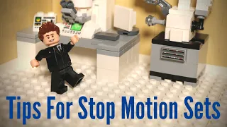 Best Tips To Build Sets For Lego Stop Motion Videos | Lego Stop Motion Tutorial