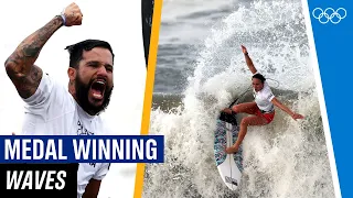 Medal winning waves at Tokyo 2020! 🌊