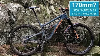 Should you fit a 170mm Fork on a Hightower LT?