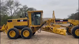 Inspecting 2006 CAT 140H | Motor Grader at Houston Yard