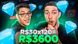 Ele podia ter feito R$3,600 com R$30 nessa jogada na BLAZE!!!