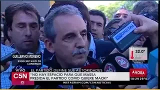 C5N - Política: Habla Guillermo Moreno en el congreso del Partido Justicialista