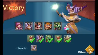 Lords mobile Dreams Witch Limited Hero Challenge stage 5