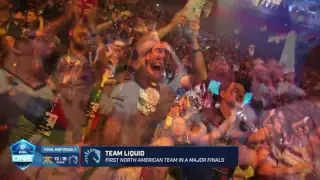 Team Liquid vs Fnatic Semi-Finals Winning Moment