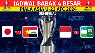 Jadwal SEMIFINAL Piala Asia U23 2024 - Indonesia vs Uzbek/Arab S - Jadwal Timnas Indonesia Live RCTI