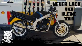 Neuer Lack für die GS500E und kleine Bday Tour MotoVlog [022]