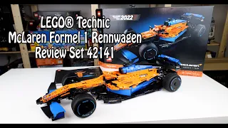 Review LEGO McLaren Formel 1 Rennwagen (Technic Set 42141)