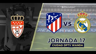 Atlético de Madrid - Real Madrid Juvenil B | Liga Nacional Juvenil 2020/21 | Jornada 17