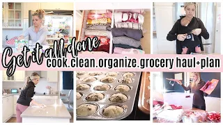 *NEW* GET IT ALL DONE 2021 CLEAN WITH ME, COOK, PLAN WITH ME + BJ'S GROCERY HAUL  BEASTON HOMEMAKING