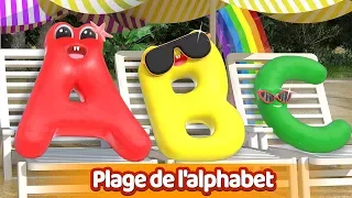 Plage de l'alphabet l ABC Chanson