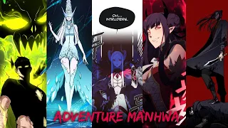 Top 10 Adventure Manhwa You should Read | Manhwa like solo leveling.