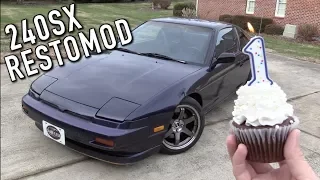 Here's The Progress I've Made On The 240SX Restomod In The Last Year!