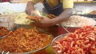 Tostadas de Mercado de Coyoacán, Méx, D.F