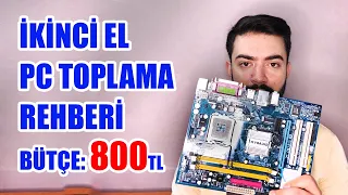 800 TL İLE GTA 5 VE ZULA OYNATAN 2. EL PC TOPLAMA !