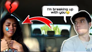 BREAK UP PRANK ON GIRLFRIEND! *EMOTIONAL*