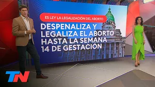 ABORTO LEGAL EN LA ARGENTINA: QUÉ DICE LA LEY QUE SE APROBÓ EN EL SENADO