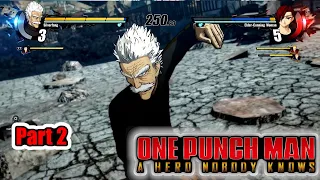 『One Punch Man - Hero Nobody Knows』🤜 Gameplay Part 2 PS4 FULLHD