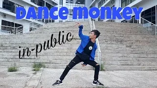 DANCE MONKEY🐒 IN-PUBLIC choreo step by step id
