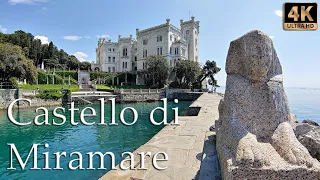 Castello di Miramare (Trieste) - Italy Walking Tour