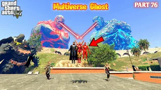 Multiverse Ghost Can Ice God Save Franklin Superman Thor in GTA5 #76