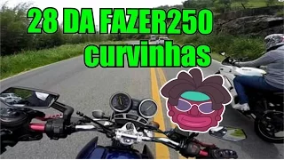 TEST RIDE -  FAZER250 CURVAS DE MORUNGABA!