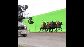 300 movie‼️behind the scenes 🎥📹📸#gerardbutler r#lenaheadey#greenscreen#film#300