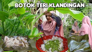 HUJAN ANGIN ‼️ SAAT MASAK BOTOK TERI KLANDINGAN