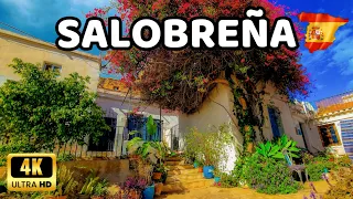 🇪🇦[4K] SALOBREÑA - The Most Beautiful White Villages in Andalucía, Spain - Pueblos Mágicos de España