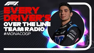 Every Driver's Radio At The End Of Their Race | 2023 Monaco Grand Prix