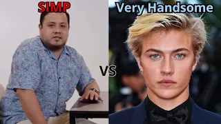 Simp vs Very handsome man (PSL God)