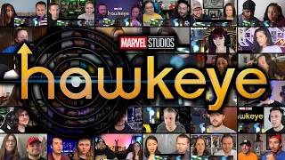 HAWKEYE OFFICIAL TRAILER || REACTION MASHUP || Marvel Studios' Official || Disney+