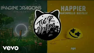 Bad Liar x Happier - Imagine Dragons x Marshmello & Bastille (MASHUP)