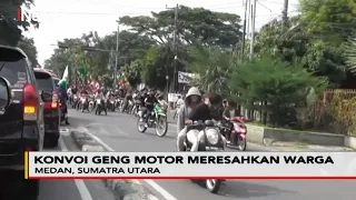 Konvoi Resahkan Masyarakat, Polisi Tangkap Geng Motor di Medan - Police Line 18/08