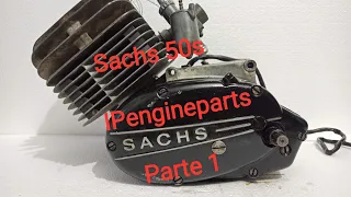 Desmontagem e montagem motor Sachs parte 1/ Disassembly and assembly of the Sachs 50s engine part 1