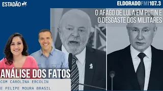 Lula na África para reunião dos BRICS, credibilidade das forças armadas e milionários pedindo pensão