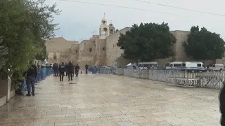 On Christmas Eve Bethlehem resembles a ghost town, celebrations are halted due to Israel-Hamas war